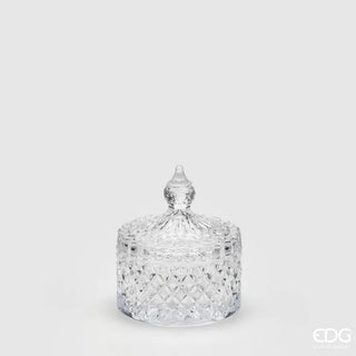 EDG Enzo De Gasperi Contenitore Diamond H 10 Cm in Vetro