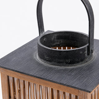 EDG Enzo De Gasperi Lanterna Jinja H40 Cm in Legno