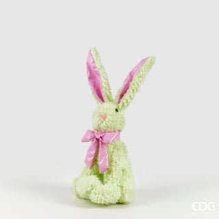 EDG Enzo De Gasperi Peluche Coniglio H36 Cm Verde