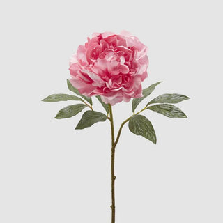 EDG Enzo De Gasperi Ramo Artificiale di Peonia Royal H57 cm Rosa