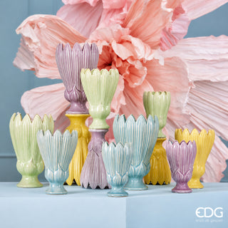 EDG Enzo De Gasperi Vaso Freaky in Ceramica H 17.5