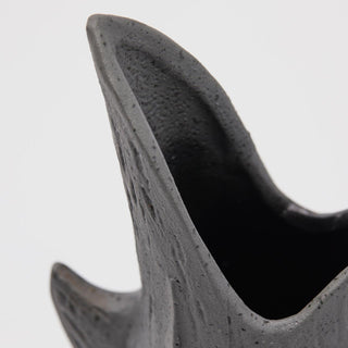 EDG Enzo De Gasperi Vaso Chakra Punte in Ceramica H36 Cm