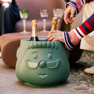 Slide Glacette Together Party H27 cm Malva Green