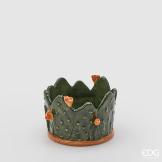 EDG Enzo De Gasperi Portacandela Fico d'India H8,05 Cm