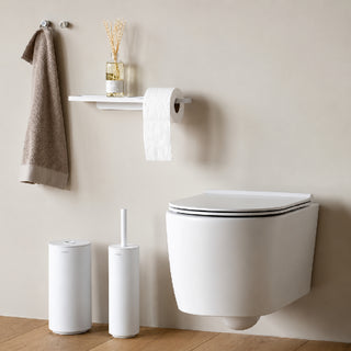 Brabantia Porta Scopino da Toilette MindSet Bianco