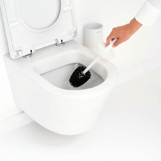 Brabantia Porta Scopino da Toilette MindSet Bianco