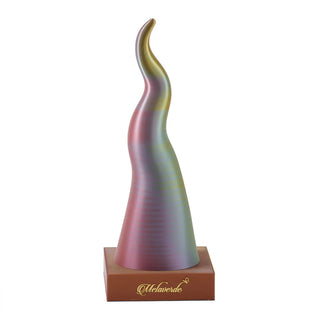 Melaverde Scultura Corno con Base H17 Cm Diamante in PLA