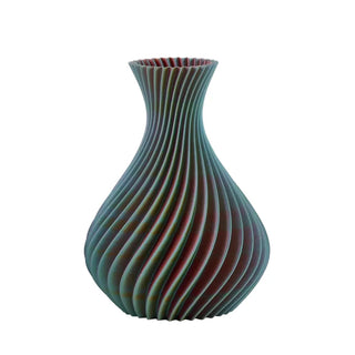 Melaverde Vaso Spirale H26 cm Diamante
