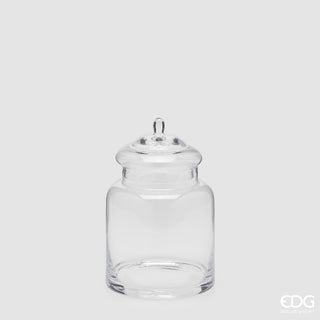 EDG Enzo De Gasperi Contenitore Cilindro H20 Cm in Vetro