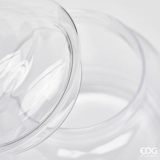 EDG Enzo De Gasperi Contenitore Cilindro H20 Cm in Vetro