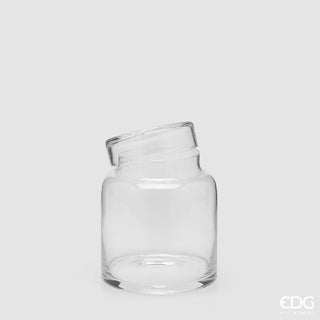 EDG Enzo De Gasperi Contenitore Cilindro H15 Cm in Vetro