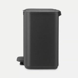 Brabantia Pattumiera a Pedale Bo 7 Litri Mineral Infinite Grey