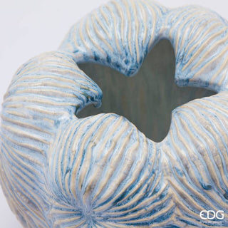 EDG Enzo De Gasperi Vaso Chakra Marino H21 cm