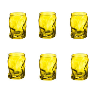 Bormioli Rocco Set 6 bicchieri Acqua Sorgente 30 cl Giallo