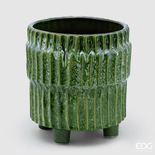 EDG Enzo De Gasperi Vaso Chakra Linee H23 Cm