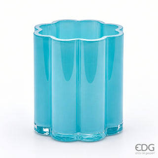 EDG Enzo De Gasperi Vaso Flower H15 Cm Acqua In Vetro