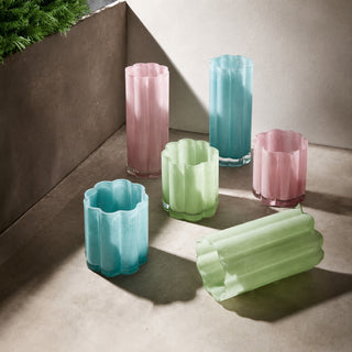 EDG Enzo De Gasperi Vaso Flower H15 Cm Acqua In Vetro