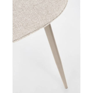 Andrea Bizzotto Sedia da interni New Irelia Tortora e Beige