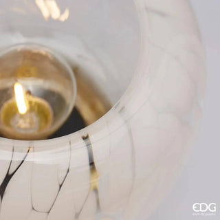 EDG Enzo de Gasperi Lampada Joplin 15 cm Bianca