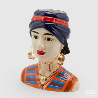 EDG Enzo De Gasperi Vaso Lady Venezuela H29 cm