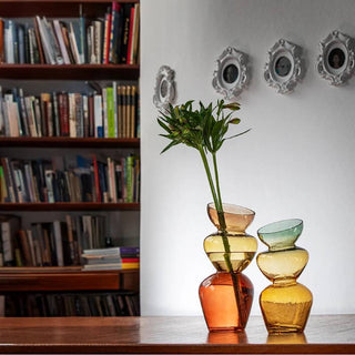 Villa Altachiara Vaso Rainbow Grande 32 cm in Vetro