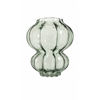 Villa Altachiara Vaso Decò H23,5 cm in Vetro Grigio