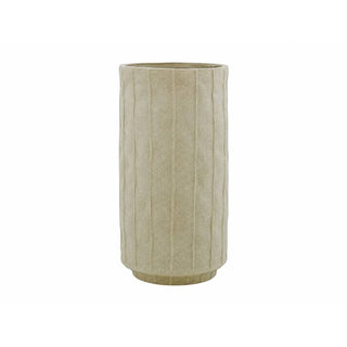 Villa Altachiara Vaso Zafferano H25 cm Grigio