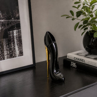 Sequenze Vaso Glam Nero e Oro 14 Cm