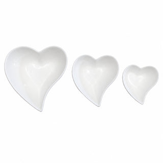 Maxwell & Williams Set 3 Ciotoline Cuore Bianche