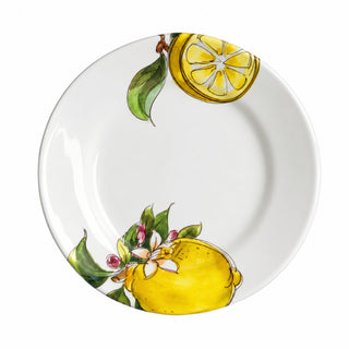 Love Tiffani Piatto Frutta Lemon D22,5 Cm in Ceramica