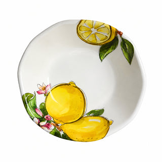 Love Tiffani Piatto Fondo Lemon D22,5 Cm in Ceramica