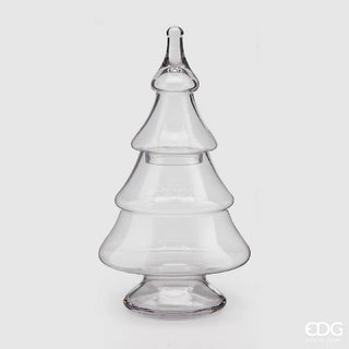 EDG Enzo De Gasperi Contenitore Vaso Pino H50 cm in Vetro