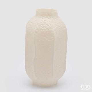 EDG Enzo De Gasperi Vaso Primordial Bombato H30 Avorio