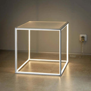 Sompex Delux Lampada da Terra a Led Silver H42 Cm
