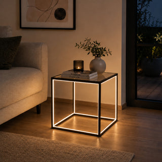 Sompex Delux Lampada da Terra a Led Nera H42 Cm