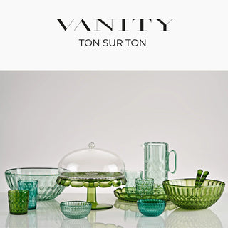 Guzzini Vassoio Tondo Grande Vanity Matcha Green