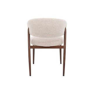 Andrea Bizzotto Sedia da Interni Cassandra Noce e Beige