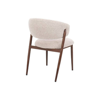 Andrea Bizzotto Sedia da Interni Cassandra Noce e Beige