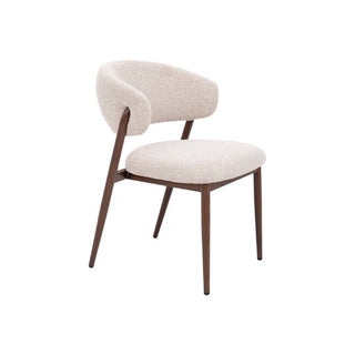 Andrea Bizzotto Sedia da Interni Cassandra Noce e Beige