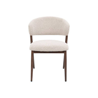 Andrea Bizzotto Sedia da Interni Cassandra Noce e Beige