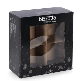 Andrea Bizzotto Pallina di Natale Vetro Rosso Winslows D10 Cm
