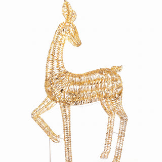 Andrea Bizzotto Decoro Renna Ellary Oro 4400 Microled H270 cm