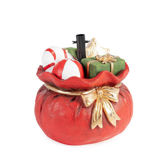 Andrea Bizzotto Base Albero Gift Bag Rosso D44 H38,5 Cm