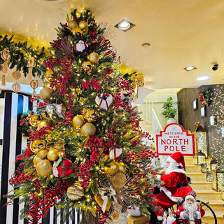 Andrea Bizzotto Albero di Natale Pino Berkshire 7456 Rami 2500 Led H240 cm