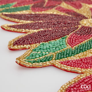 EDG Enzo de Gasperi Runner Stella Natale Rettangolare L92x30 Cm
