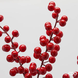 EDG Enzo De Gasperi Ramo Natalizio Ilex Rosso H85 cm