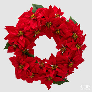 EDG Enzo De Gasperi Corona Con Foglie D55 Cm