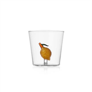 Ichendorf Milano Fruits&Flowers Tumbler Lemon 30cl in Vetro Borosilicato