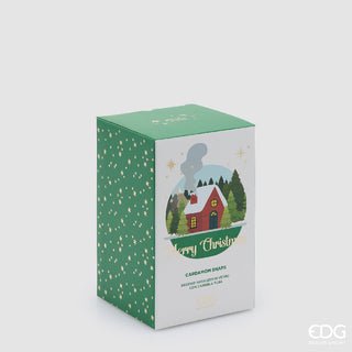 EDG Enzo De Gasperi Candela Cupola con Profumo Biscotti croccanti al cardamomo H15 Cm