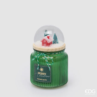 EDG Enzo De Gasperi Candela Cupola con Profumo Biscotti croccanti al cardamomo H15 Cm